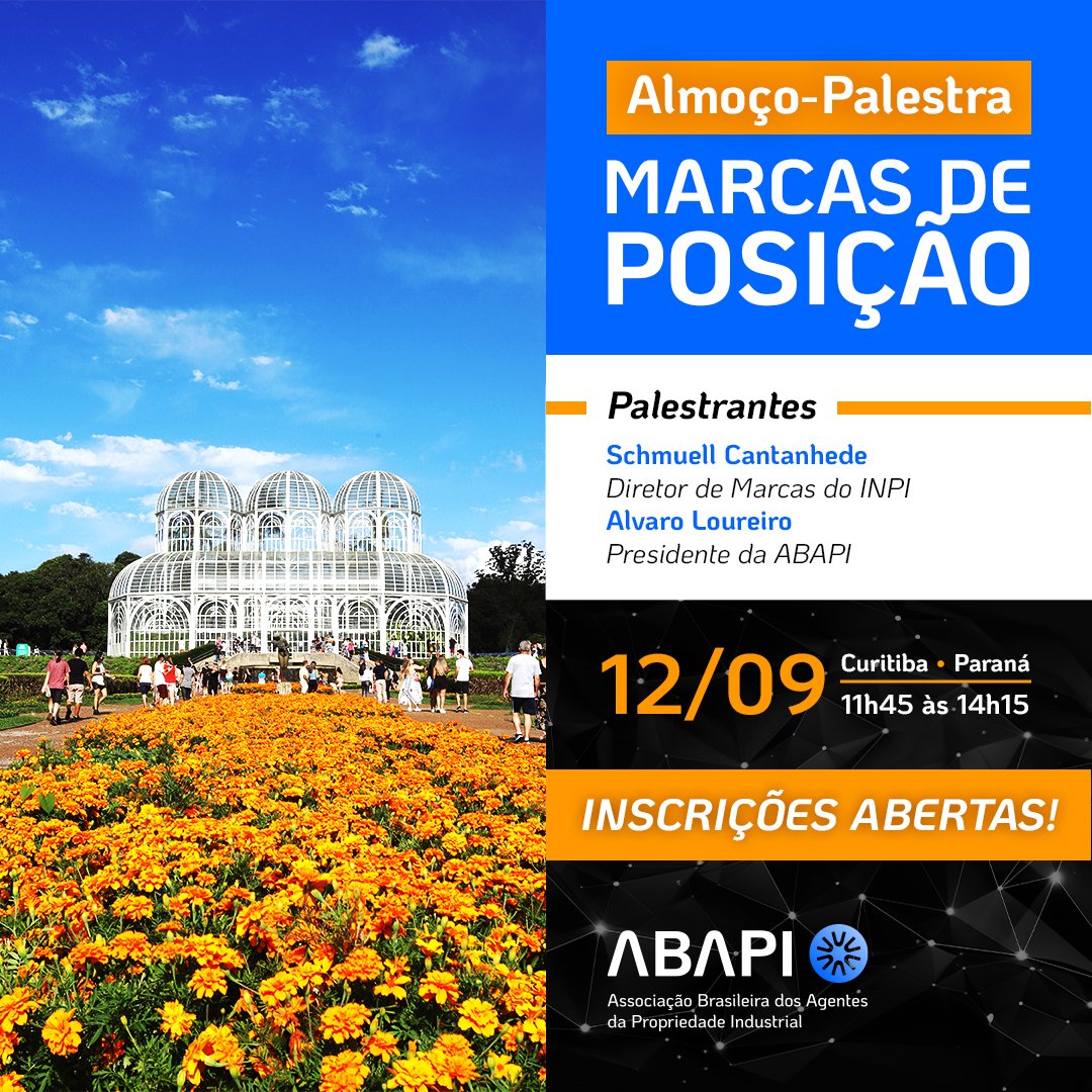 Almoço-Palestra • Marcas de Posição