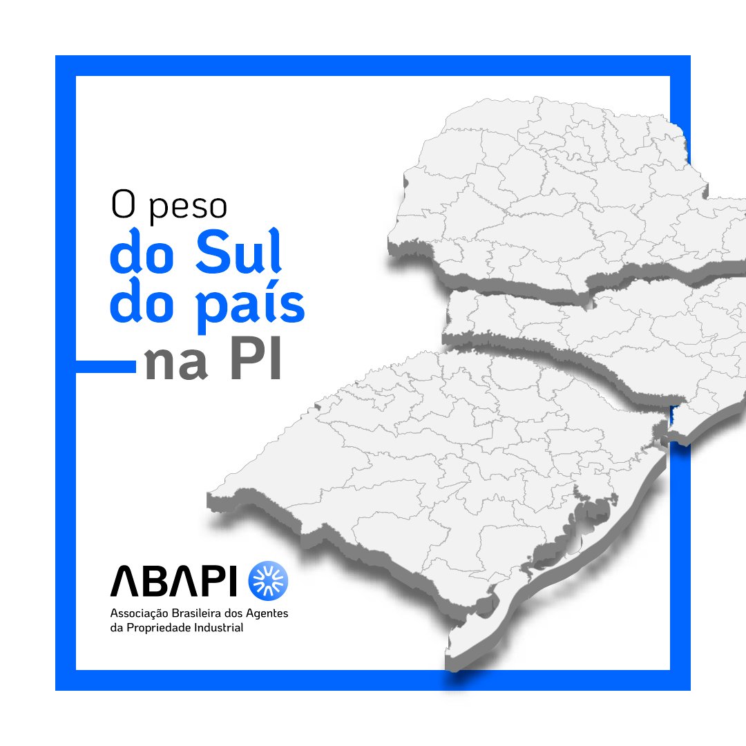 O peso do Sul do País na PI
