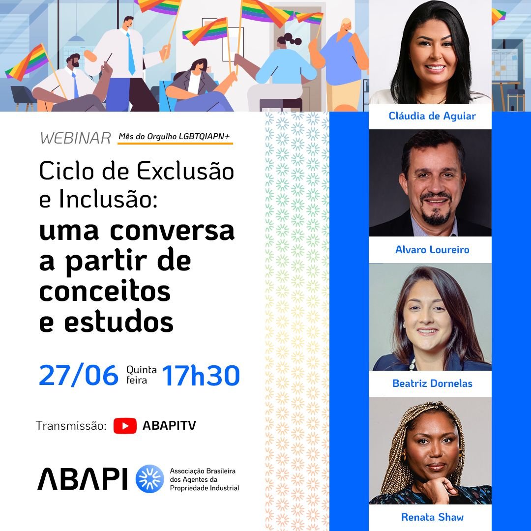 Webinar Ciclo de Exclusão e Inclusão: uma conversa a partir de conceitos e estudos