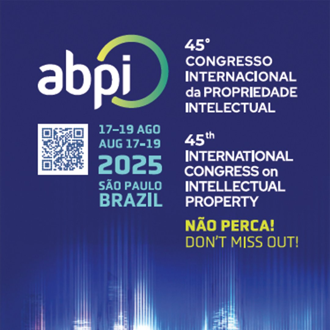 Apoio ao Congresso Internacional de Propriedade Intelectual