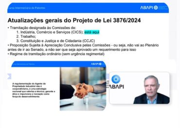 Curso de Patentes ABAPI encerrou com aula sobre o Agente da Propriedade Industrial