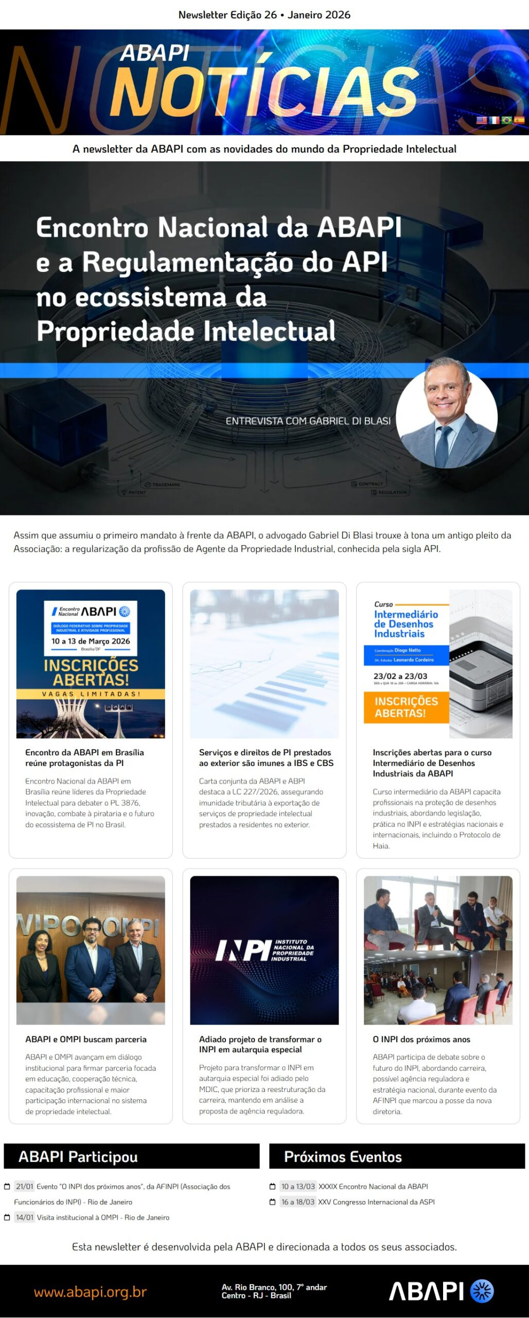 newsletter ed26 janeiro 2026